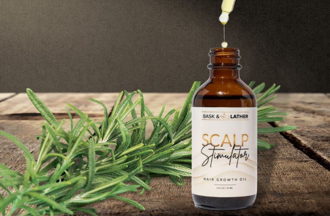 The Benefits Of Rosemary Oil For Hair Growth - Bask and Lather Co