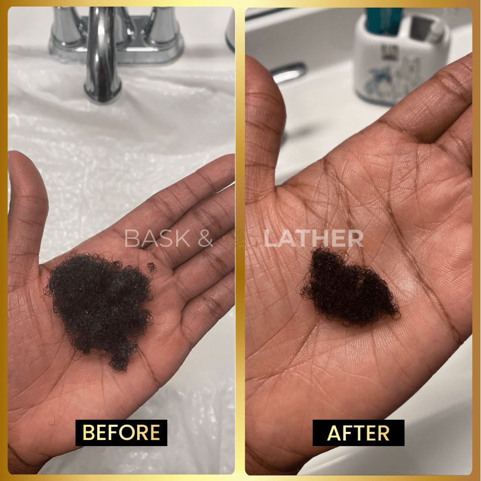 Strengthen & Replenish Shampoo and Conditioner Set - Anti - hair loss - Bask and Lather Co