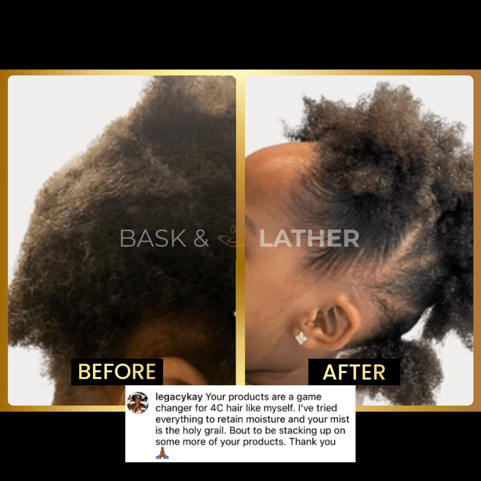 Hydrating Hair Mist - Bask and Lather Co