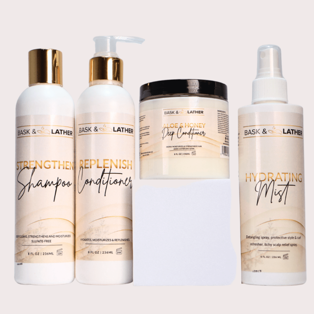 Wash Day Bundle - Limited Time Offer - Bask and Lather Co