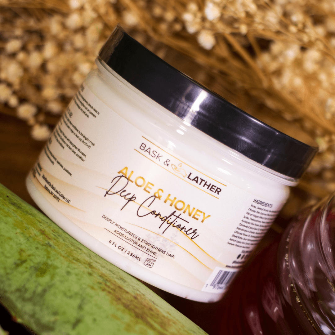 ALOE & HONEY Anti - Breakage Deep Conditioner - Bask and Lather Co