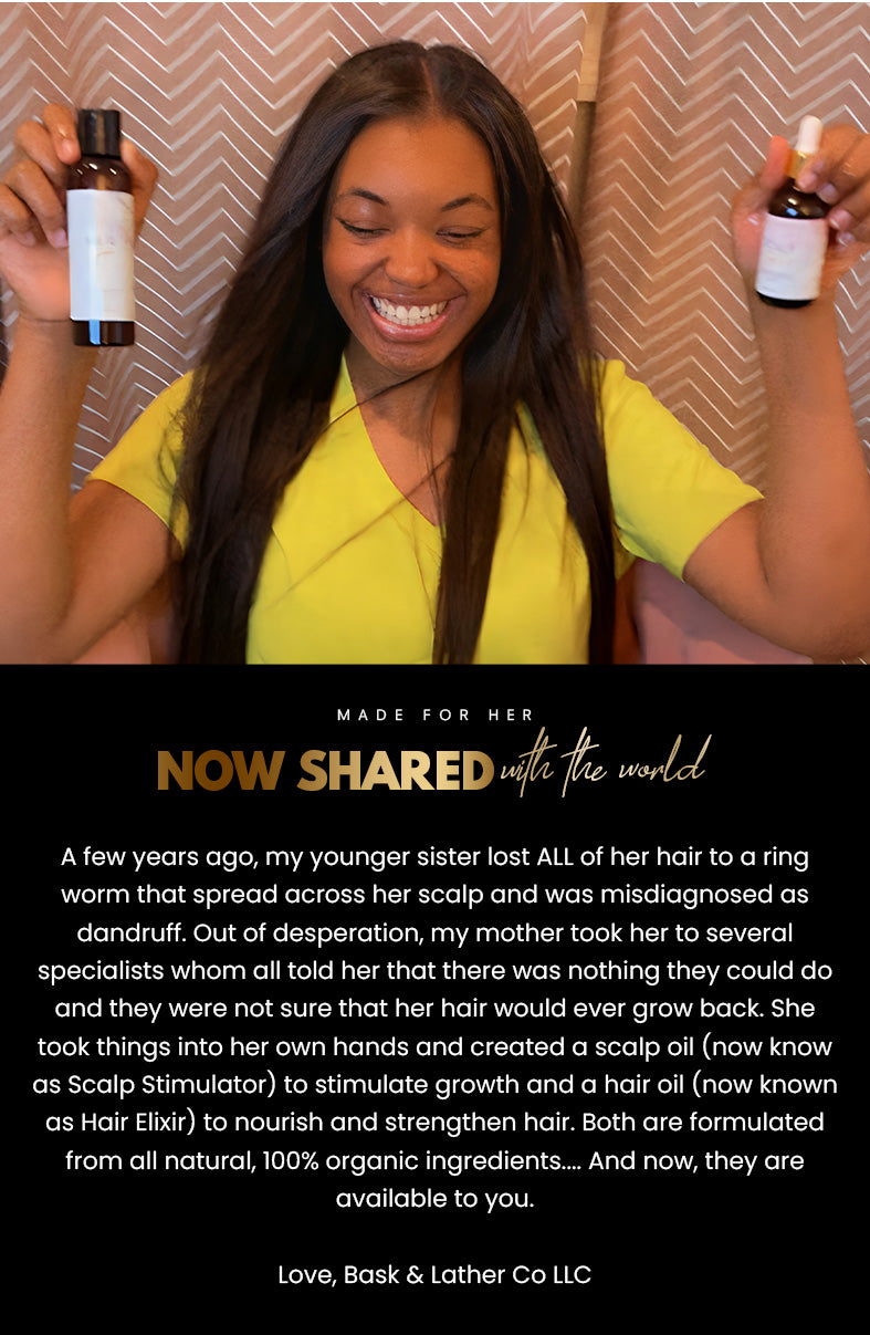 Bask + Lather shares their story behind starting their hair care company