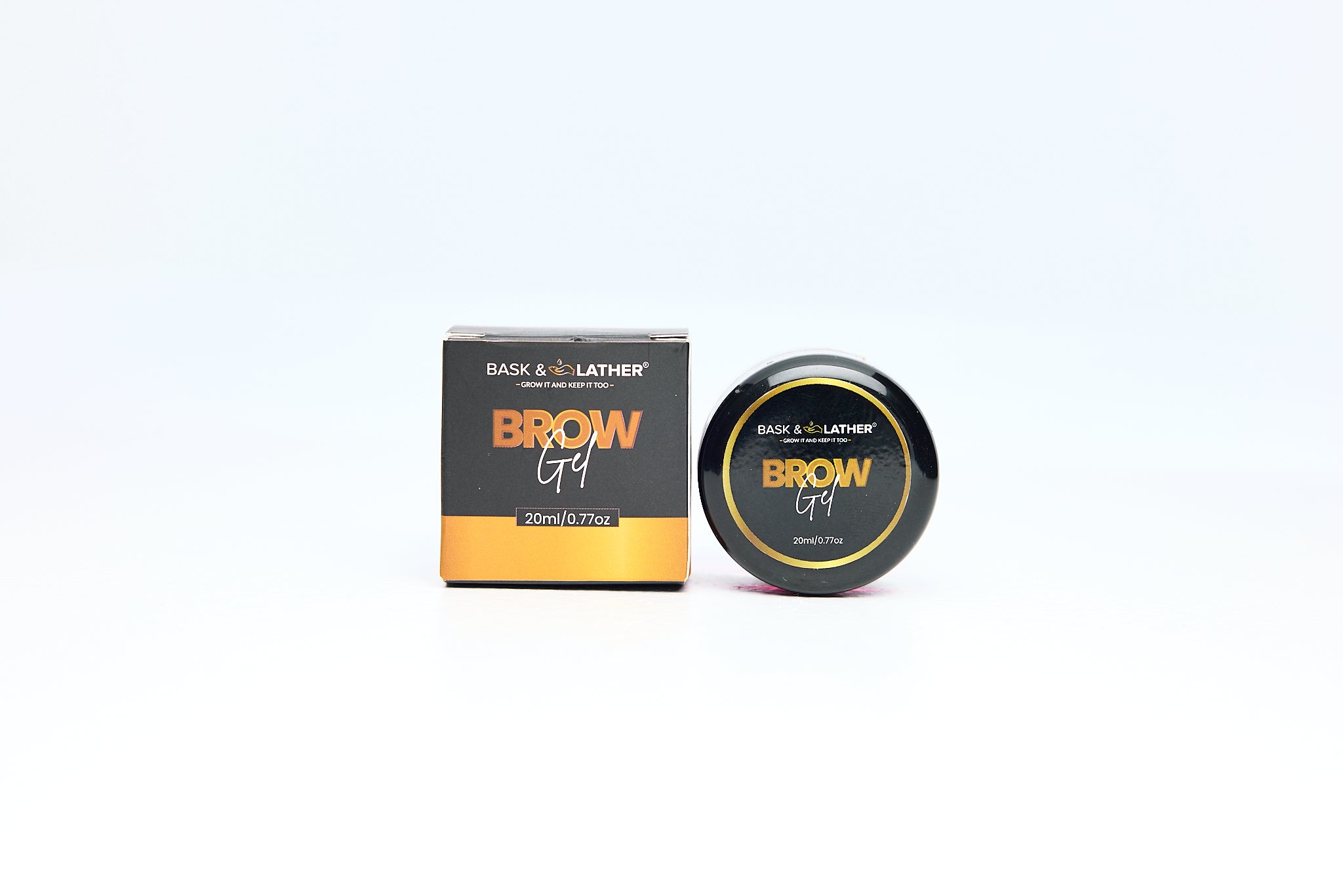STRONG HOLD 24 - Hour Brow Gel - Bask and Lather Co
