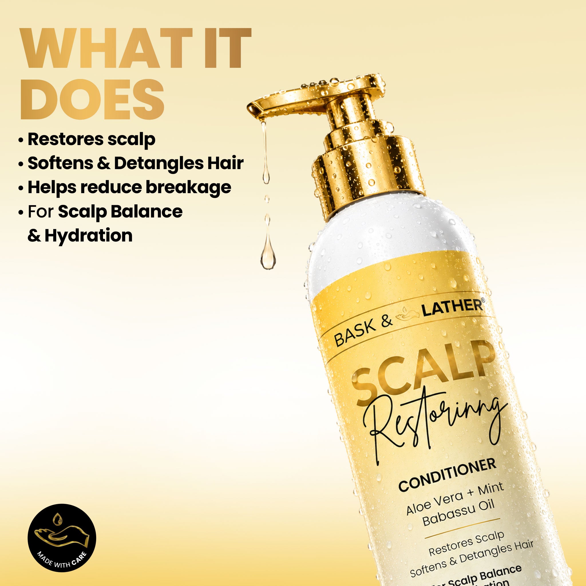 Scalp Restoring Conditioner - Bask and Lather Co