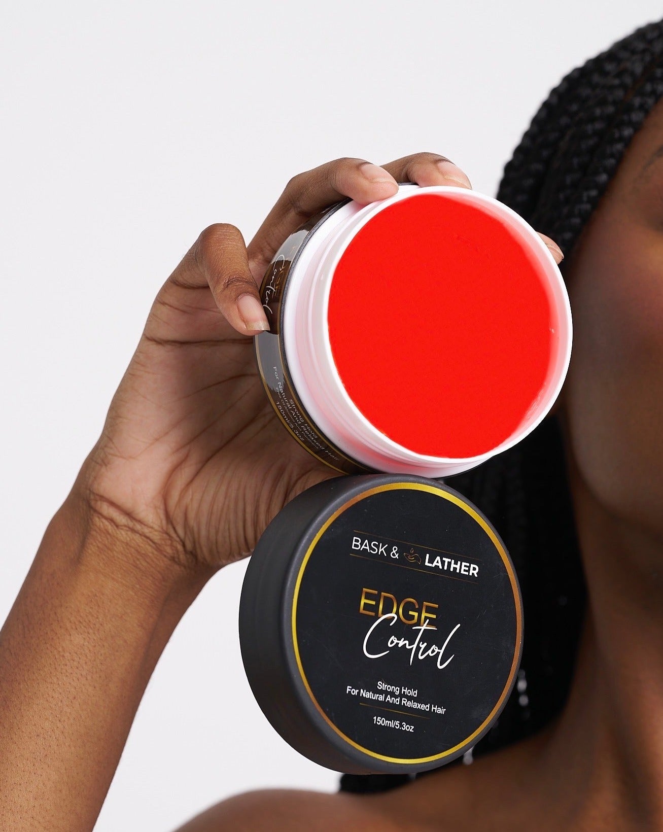 STRONG HOLD - THICK EDGES - EDGE CONTROL - Bask and Lather Co