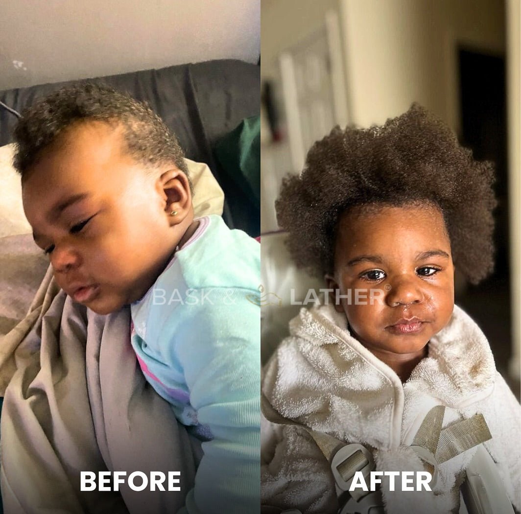 Nurture & Grow - Kids Healthy Hair Bundle - Bask and Lather Co