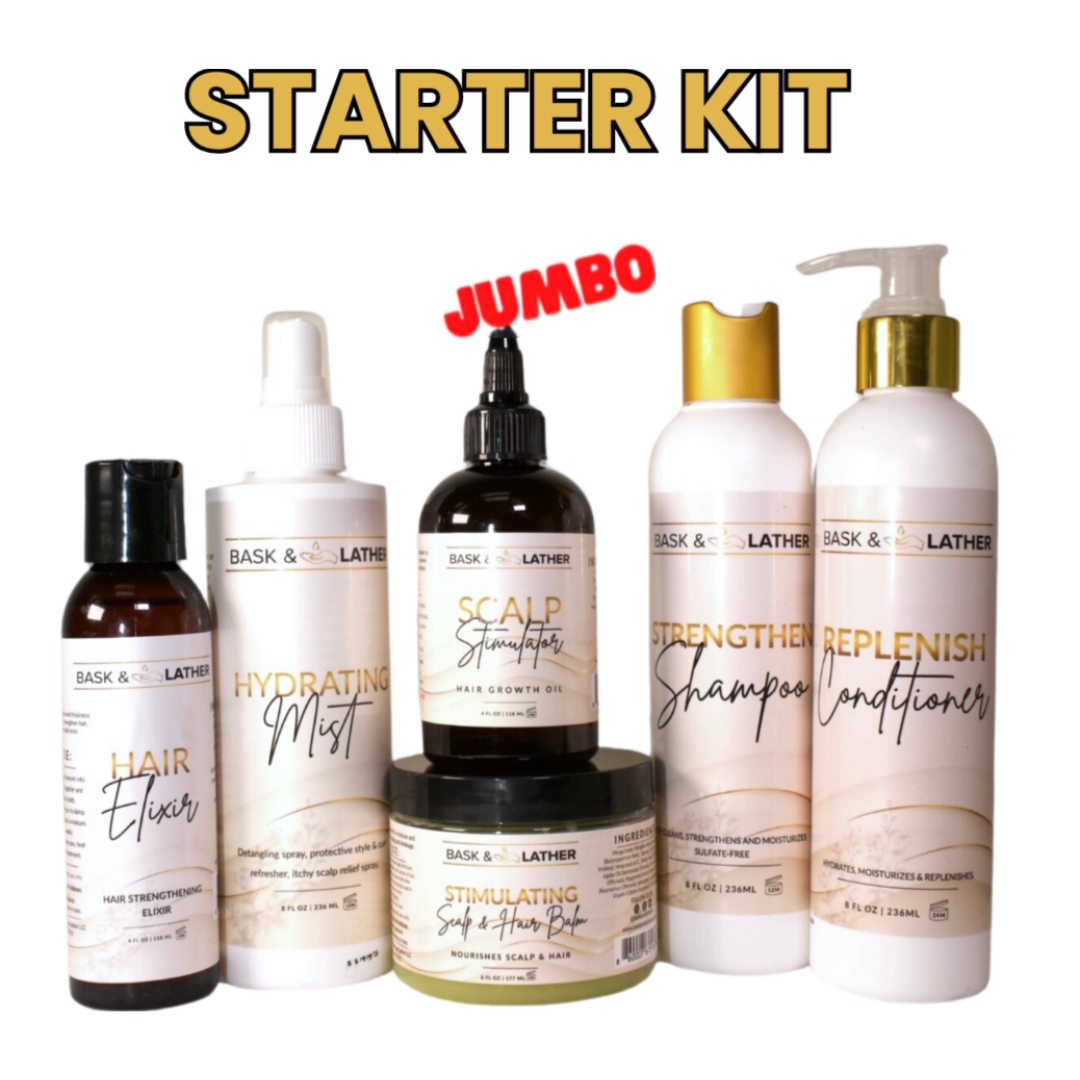 Healthy Hair Starter Kit | Essentials for Healthy Hair Routine