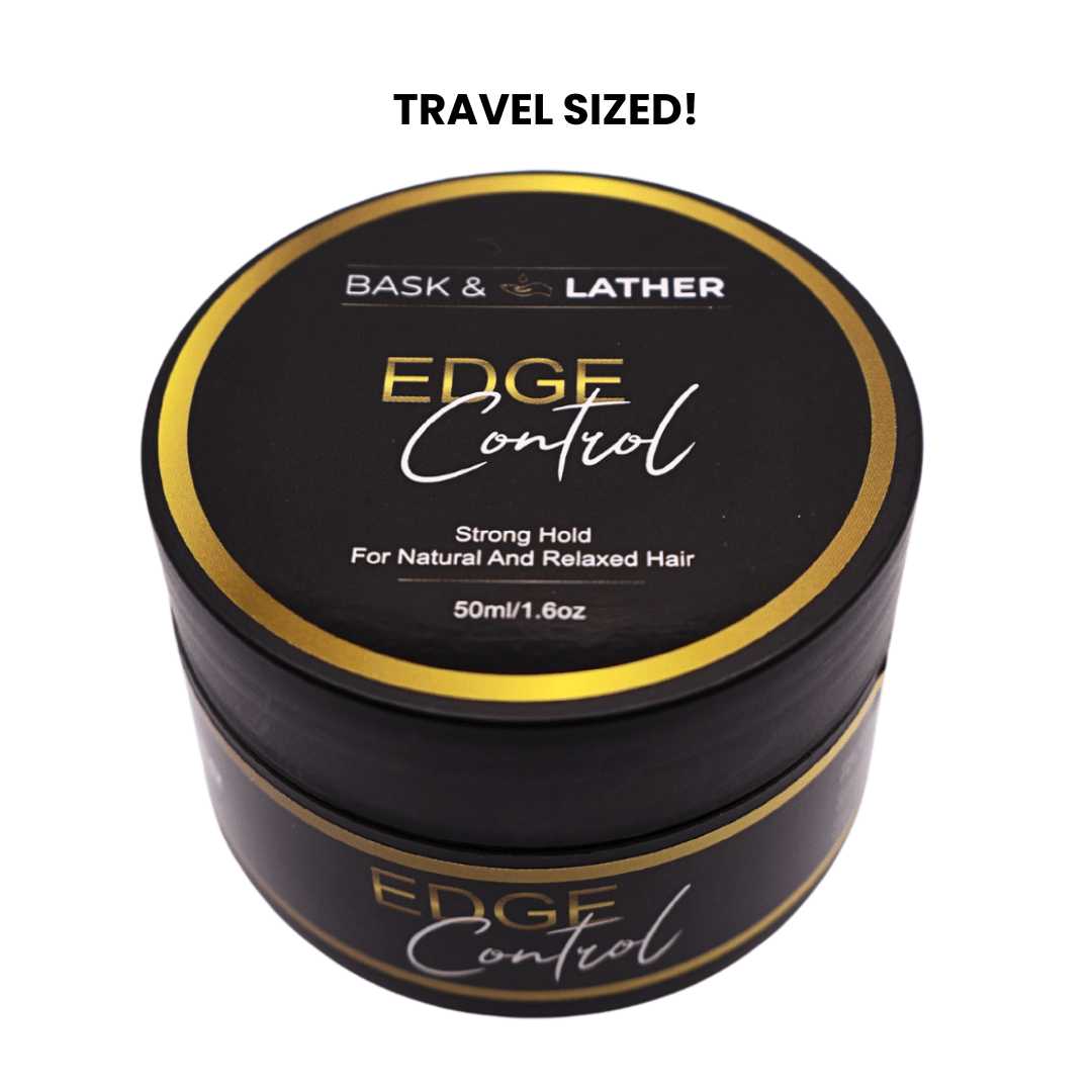 STRONG HOLD - THICK EDGES - EDGE CONTROL - Bask and Lather Co