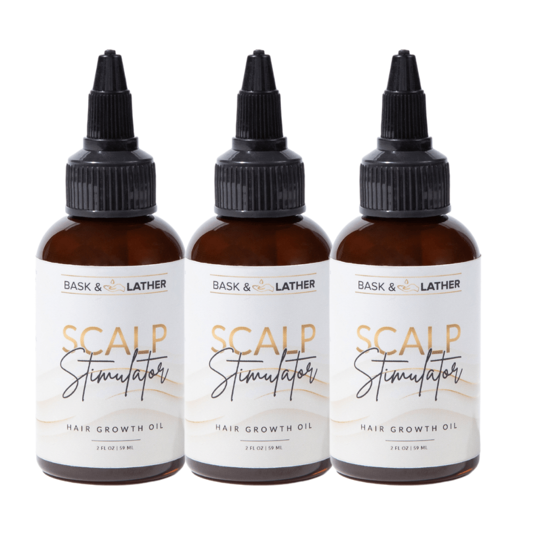 Scalp Stimulator - 3 Month Supply - Bask and Lather Co