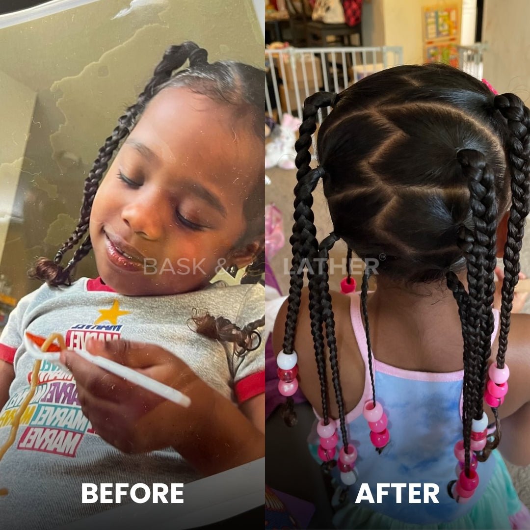4 Ways To Encourage Your Daughter To Love Her Hair - Bask  and Lather Co