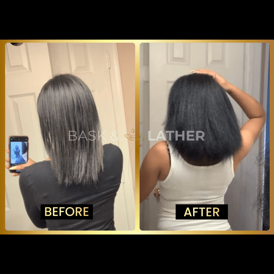 Scalp Stimulator & Hair Elixir | Growth & Length Retention Bundle - Bask and Lather Co