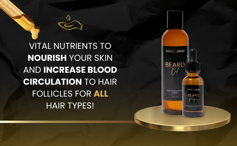 Beard Growth Magic (Beard Growth Oil) - Bask and Lather Co