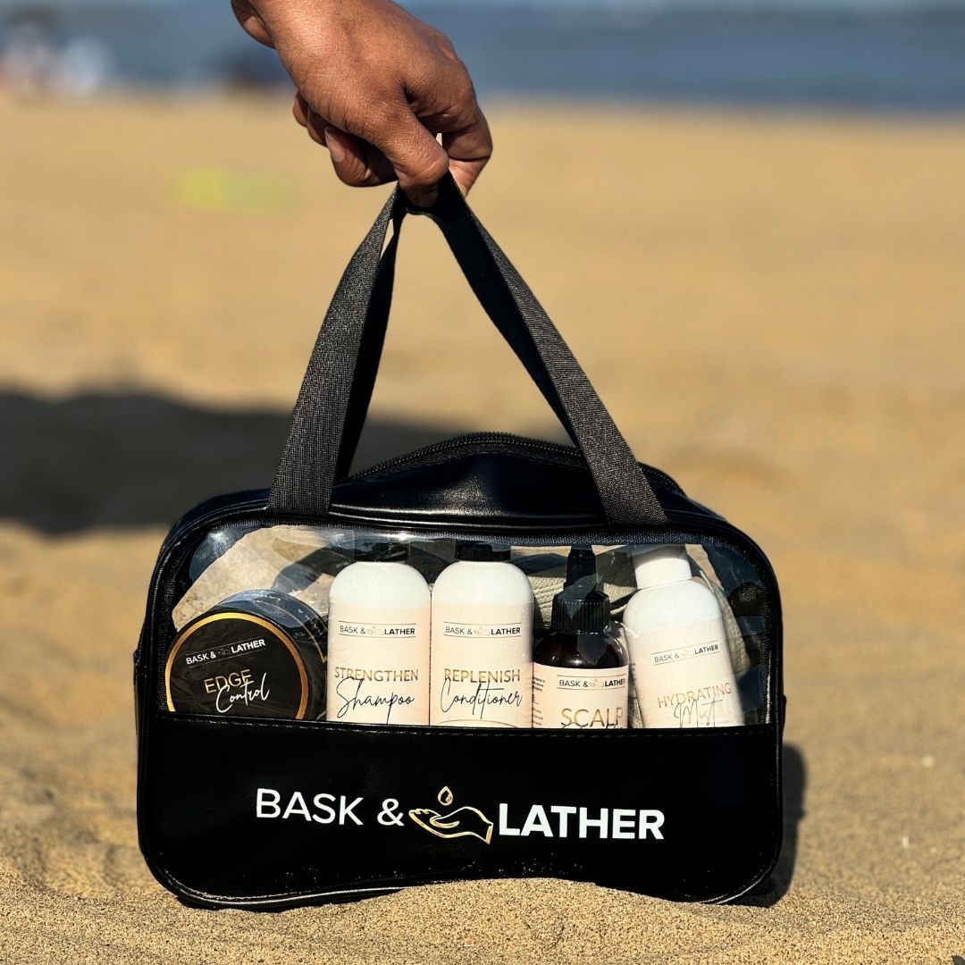 Kit de artículos esenciales de viaje para llevar
