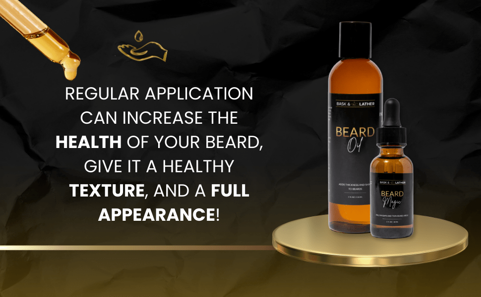 Beard Growth Oil (Hair Growth) - Bask and Lather Co