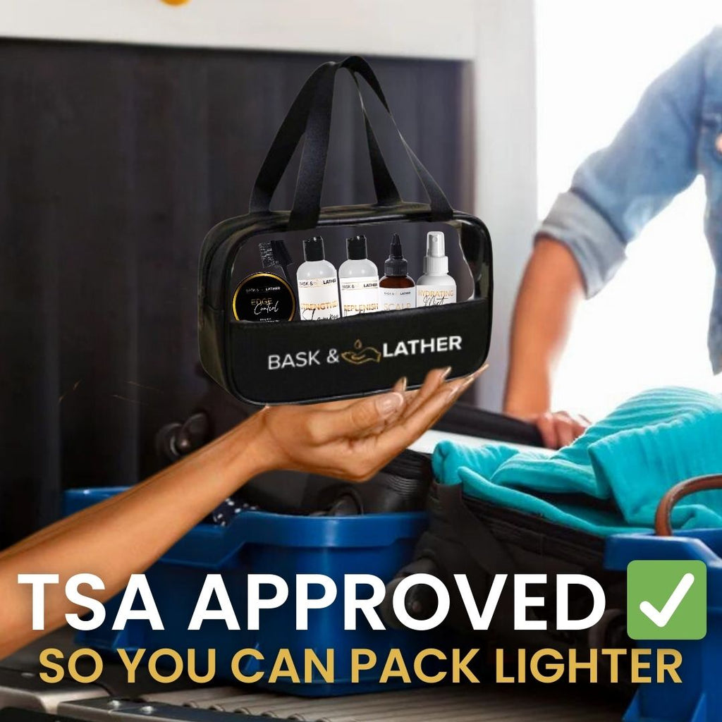 On - The - Go Travel Essentials Kit - Bask and Lather Co