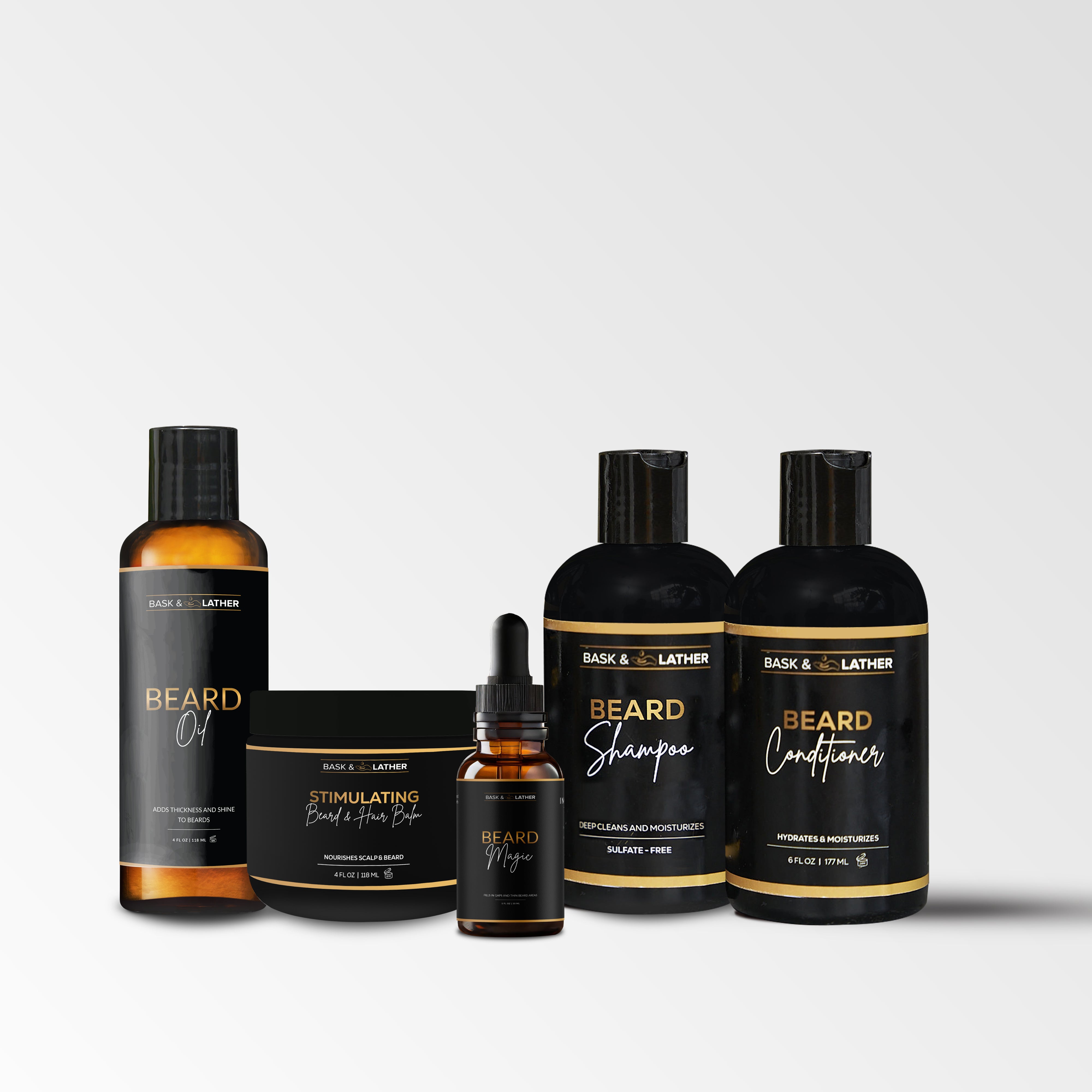 Men’s Healthy Hair and Beard Starter Kit