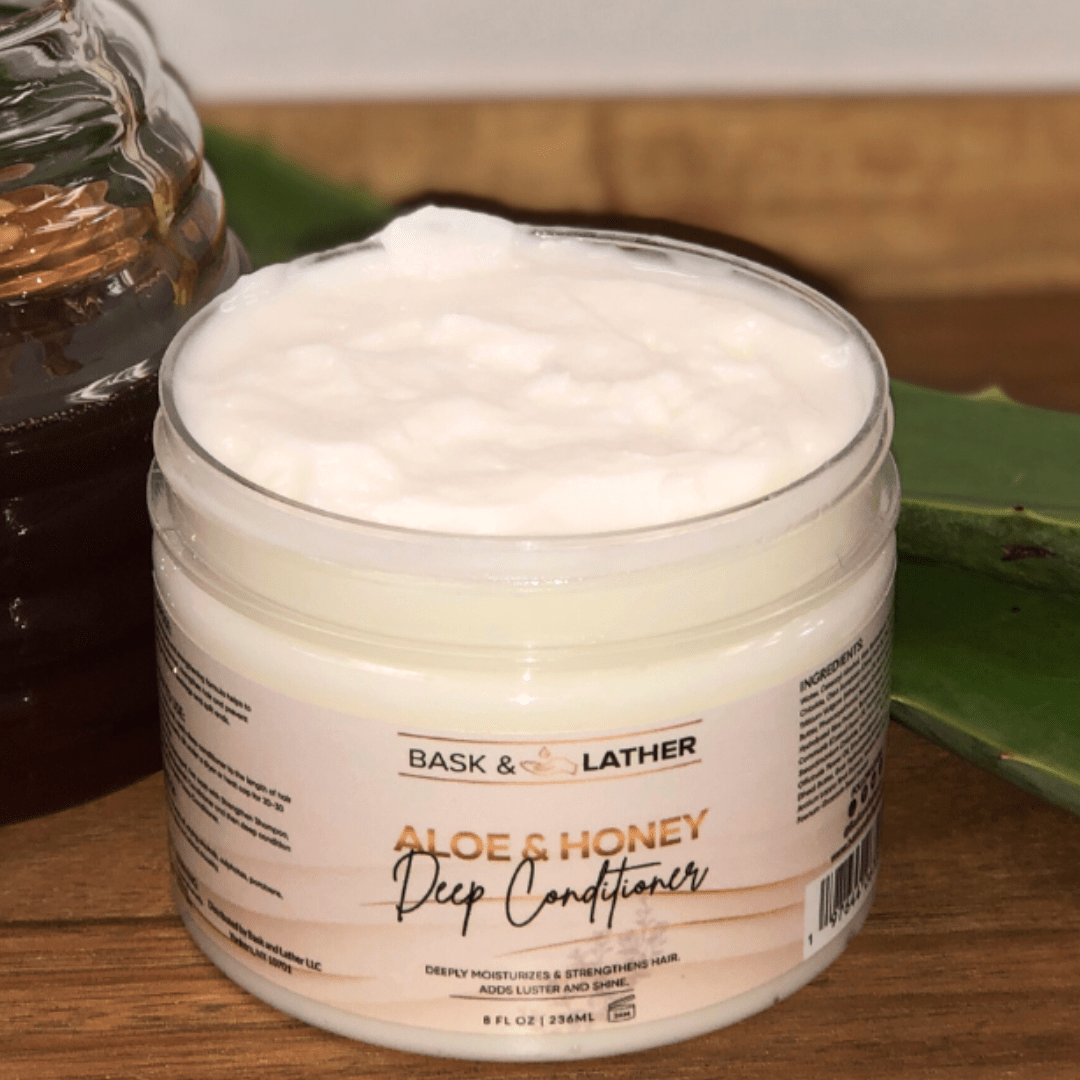 ALOE & HONEY Anti - Breakage Deep Conditioner - Bask and Lather Co