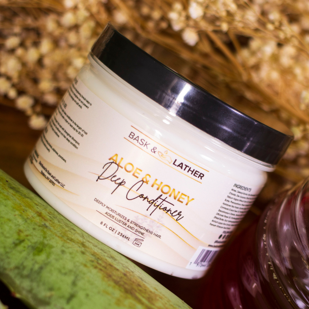 aloe honey deep conditioner for hydrating hair