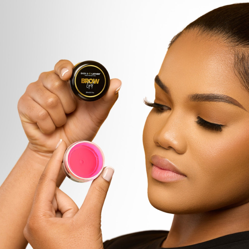 STRONG HOLD 24-Hour Brow Gel – Bask and Lather Co