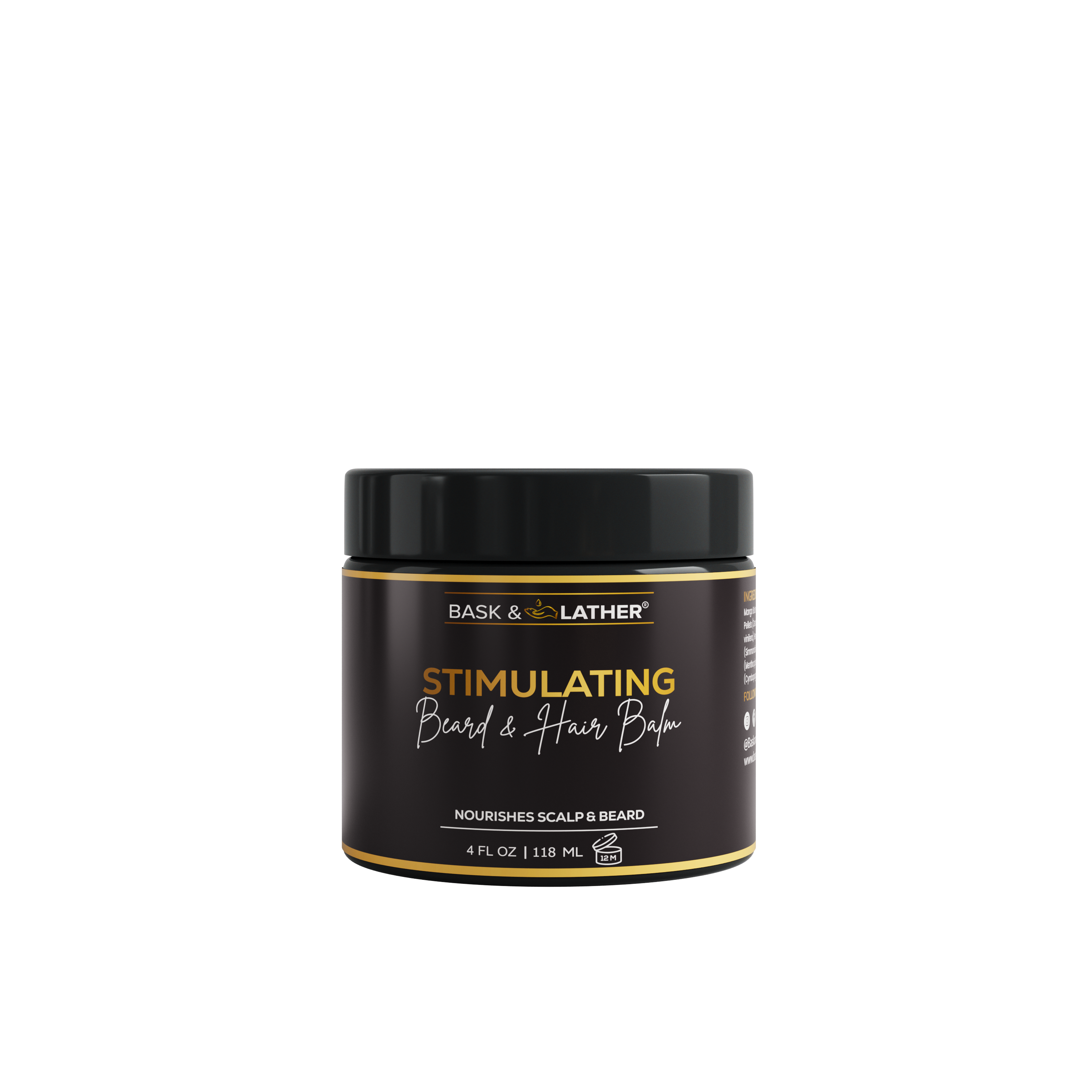 Stimulating Beard and Hair Balm image 