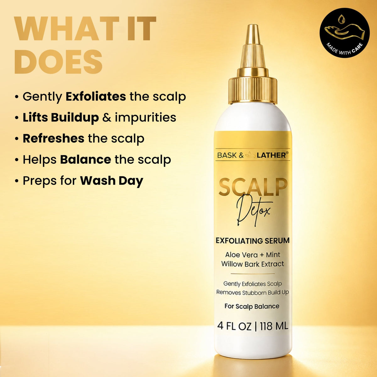 Scalp Detox Exfoliating Serum - Early Access - Bask and Lather Co