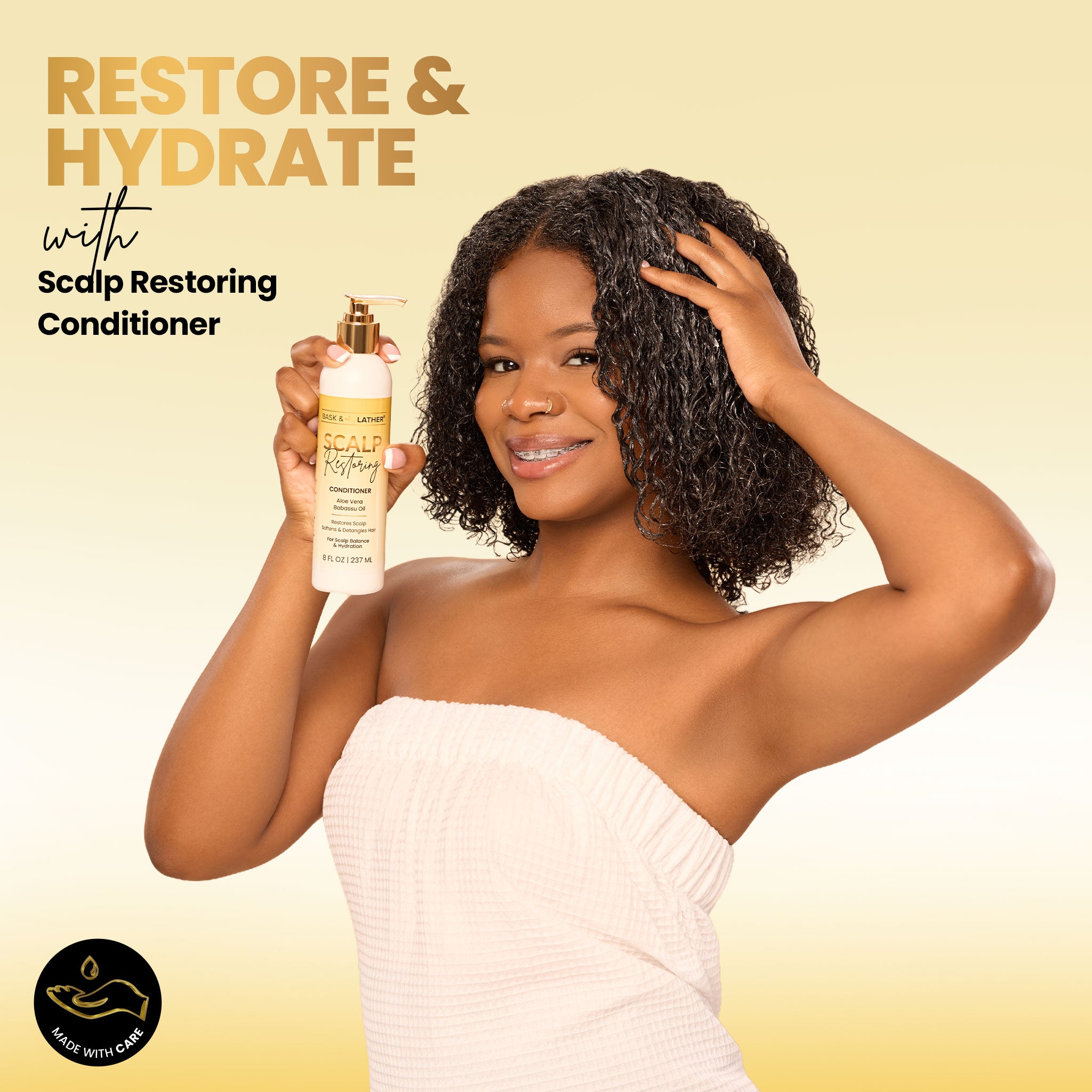 Scalp Restoring Conditioner - Bask and Lather Co
