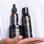 Men’s Healthy Hair and Beard Starter Kit - Bask and Lather Co