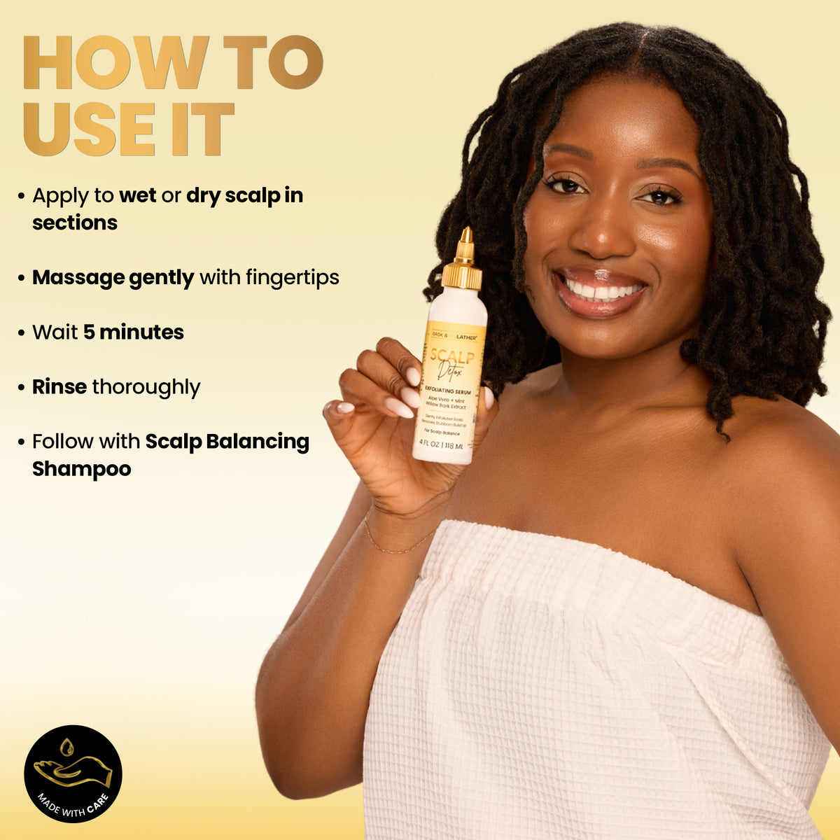 Scalp Detox Exfoliating Serum - Early Access - Bask and Lather Co