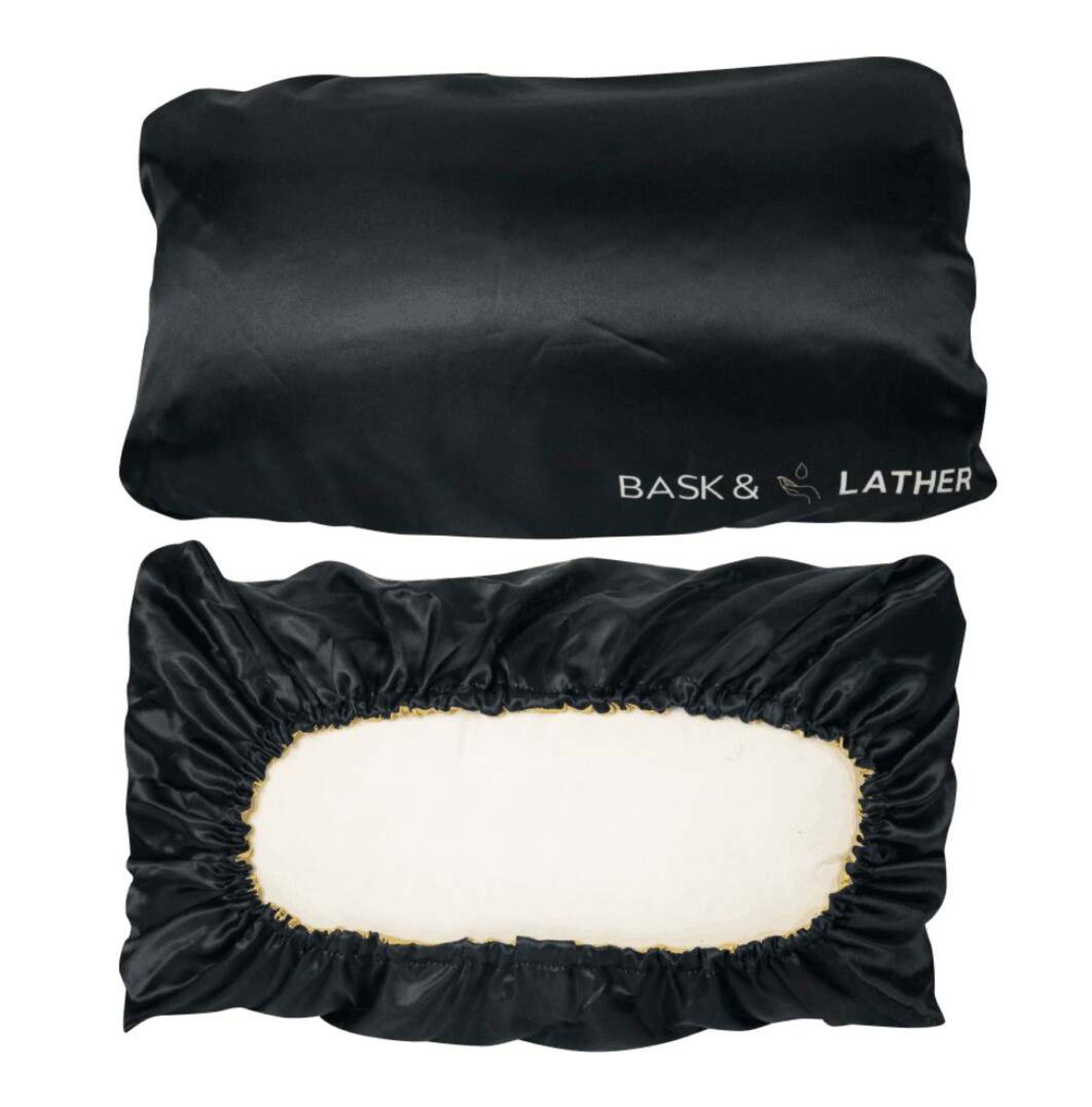 black satin pillowcase