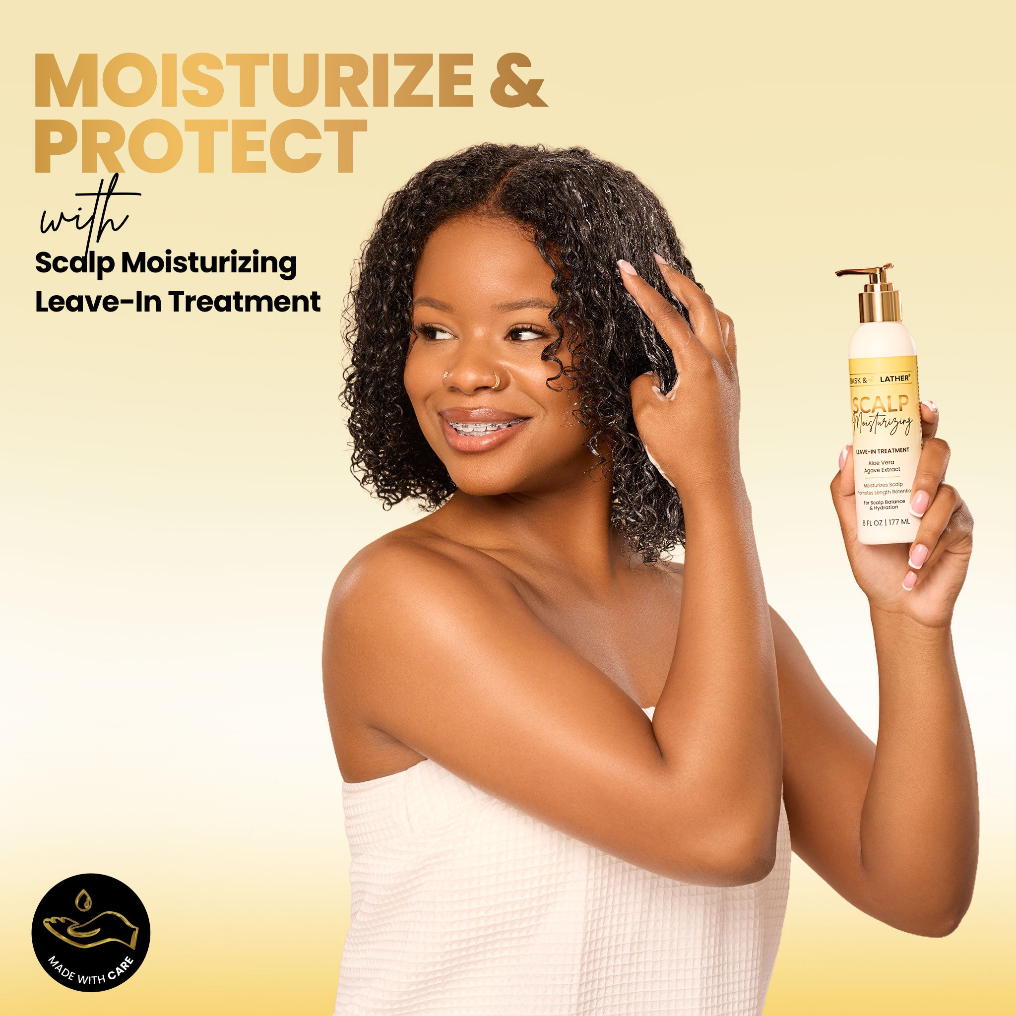 Scalp Moisturizing Leave-In Treatment - Bask and Lather Co