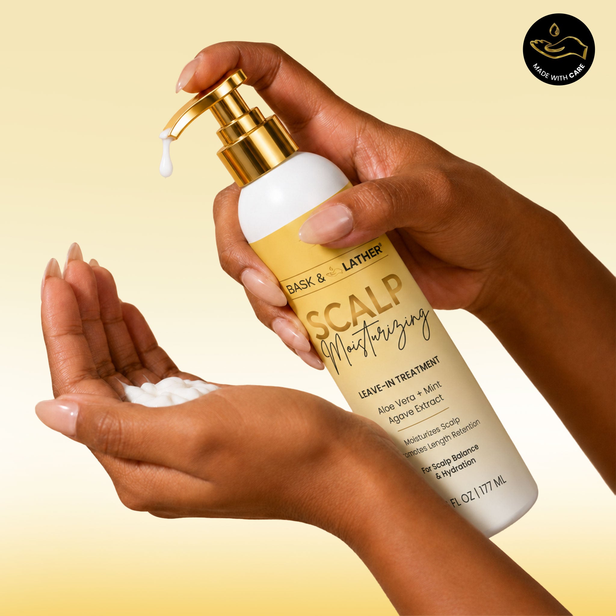 Scalp Moisturizing Leave-In Treatment - Bask and Lather Co
