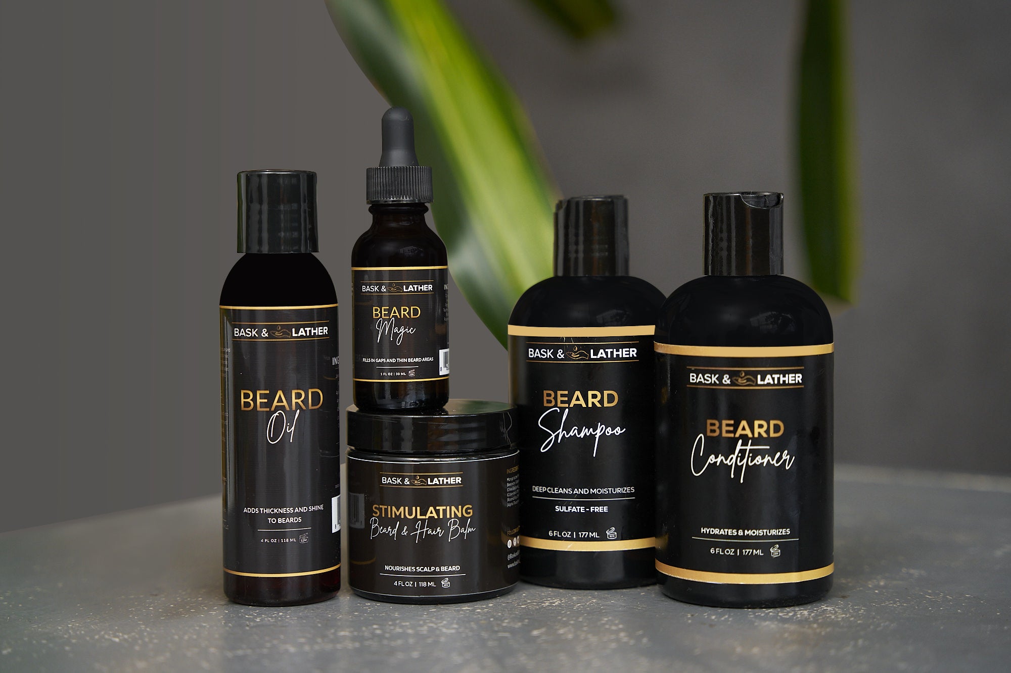 Men’s Healthy Hair and Beard Starter Kit