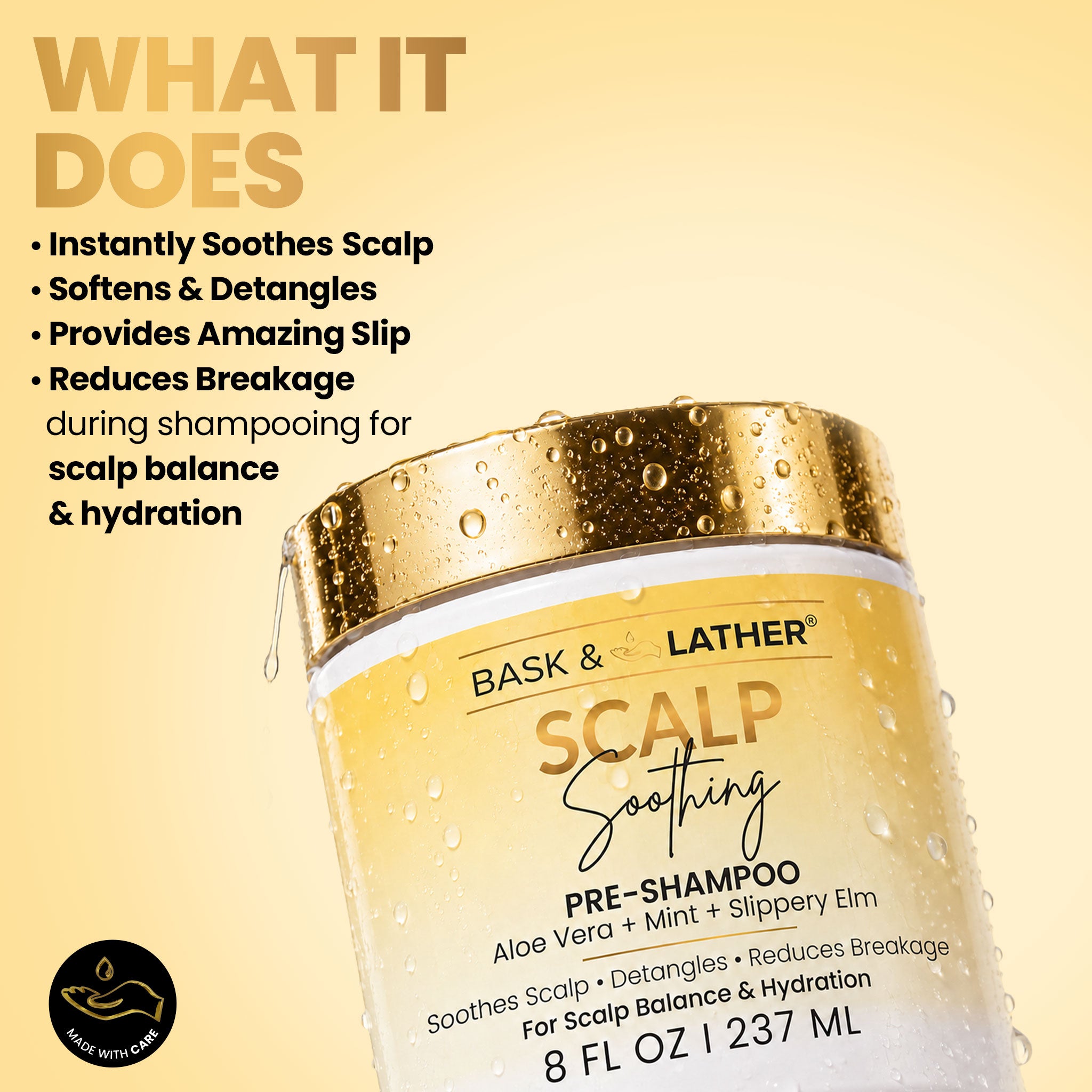 Scalp Soothing Pre-Shampoo - Bask and Lather Co