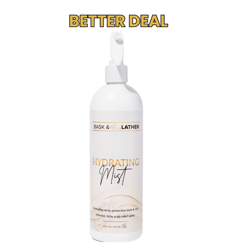 XL Hydrating Mist | Hydrating Hair Mist – Bask and Lather Co