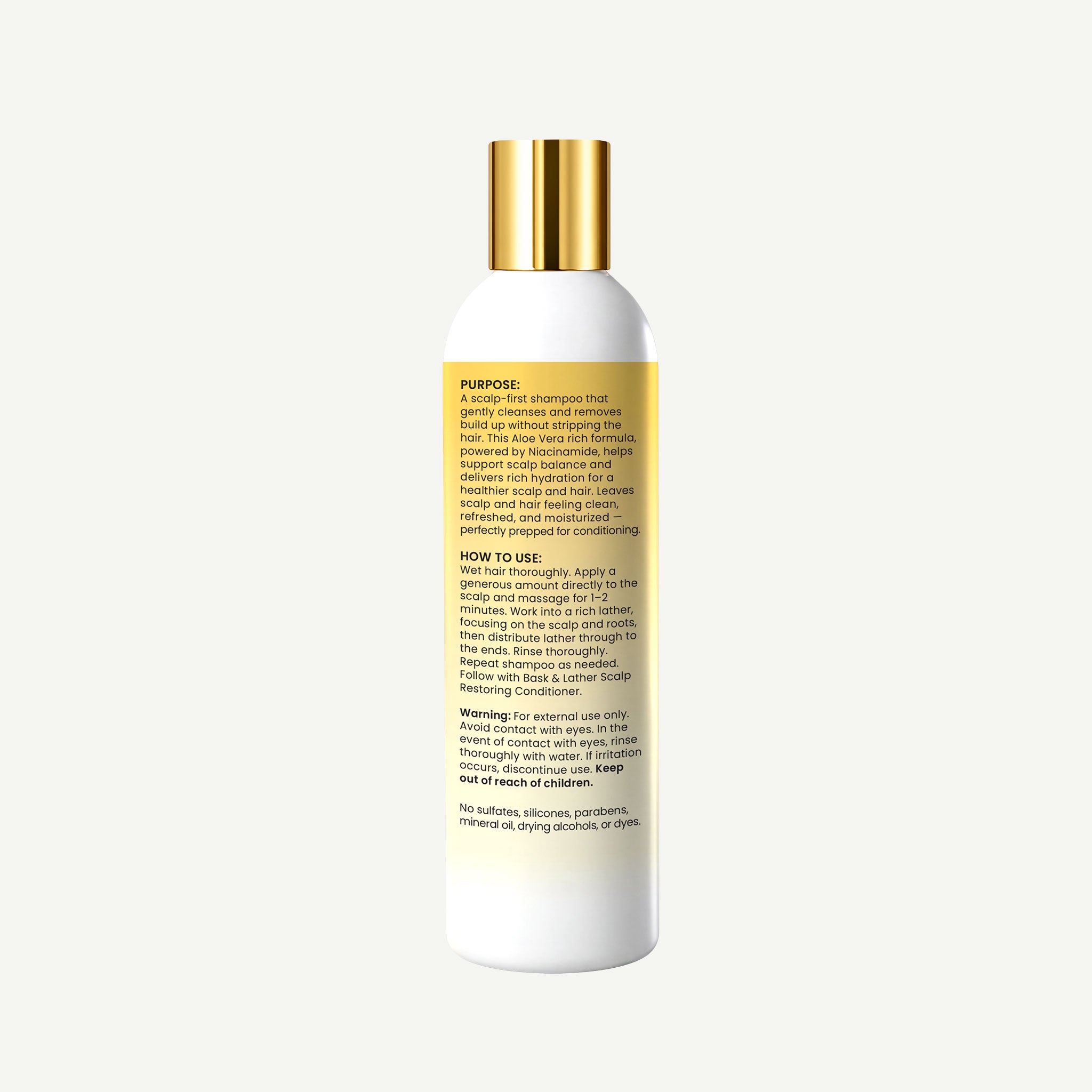 Scalp Balancing Shampoo - Bask and Lather Co