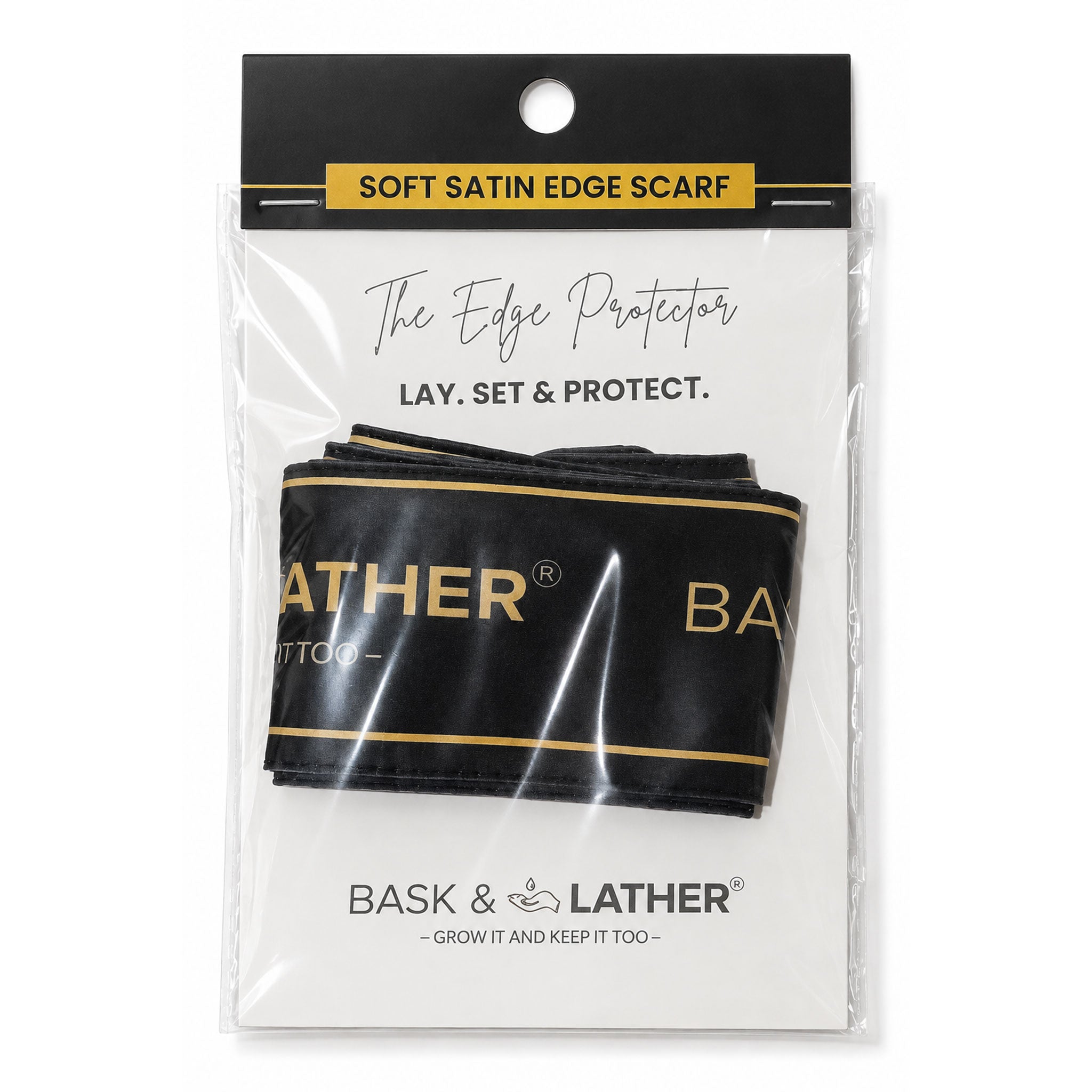 Soft Satin Edge Scarf