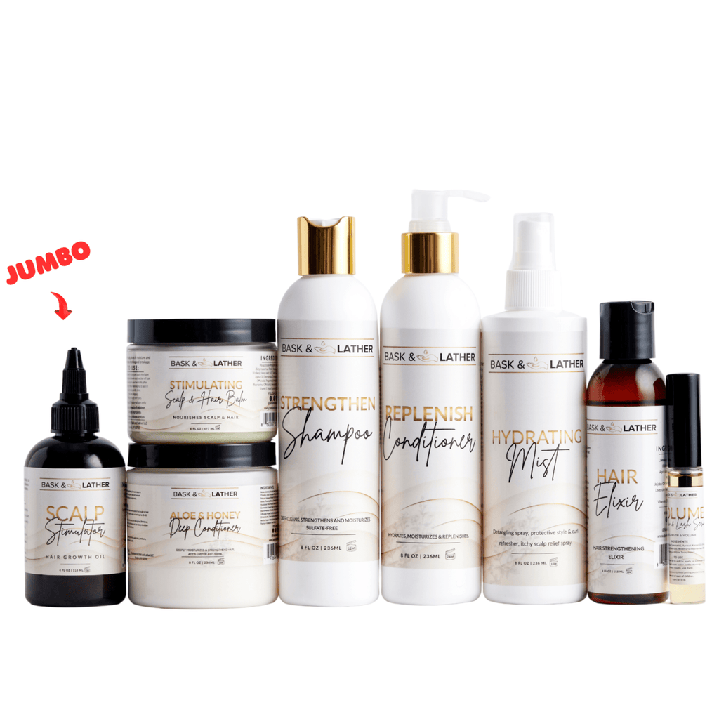 Ultimate Healthy Hair Care Bundle - Limited Edition - Bask and Lather Co