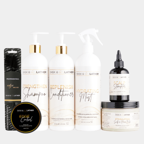 XL Cleanse and Growth Bundle - Hair‑Care Set For Moisture