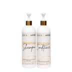 Strengthen & Replenish Shampoo and Conditioner Set - Anti - Breakage - Bask and Lather Co