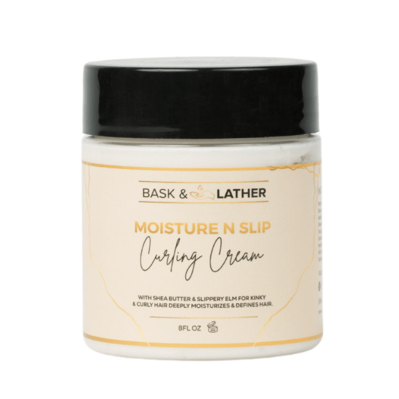 Moisture N Slip Curling Cream - Bask and Lather Co