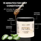ALOE & HONEY Anti - Breakage Deep Conditioner - Bask and Lather Co