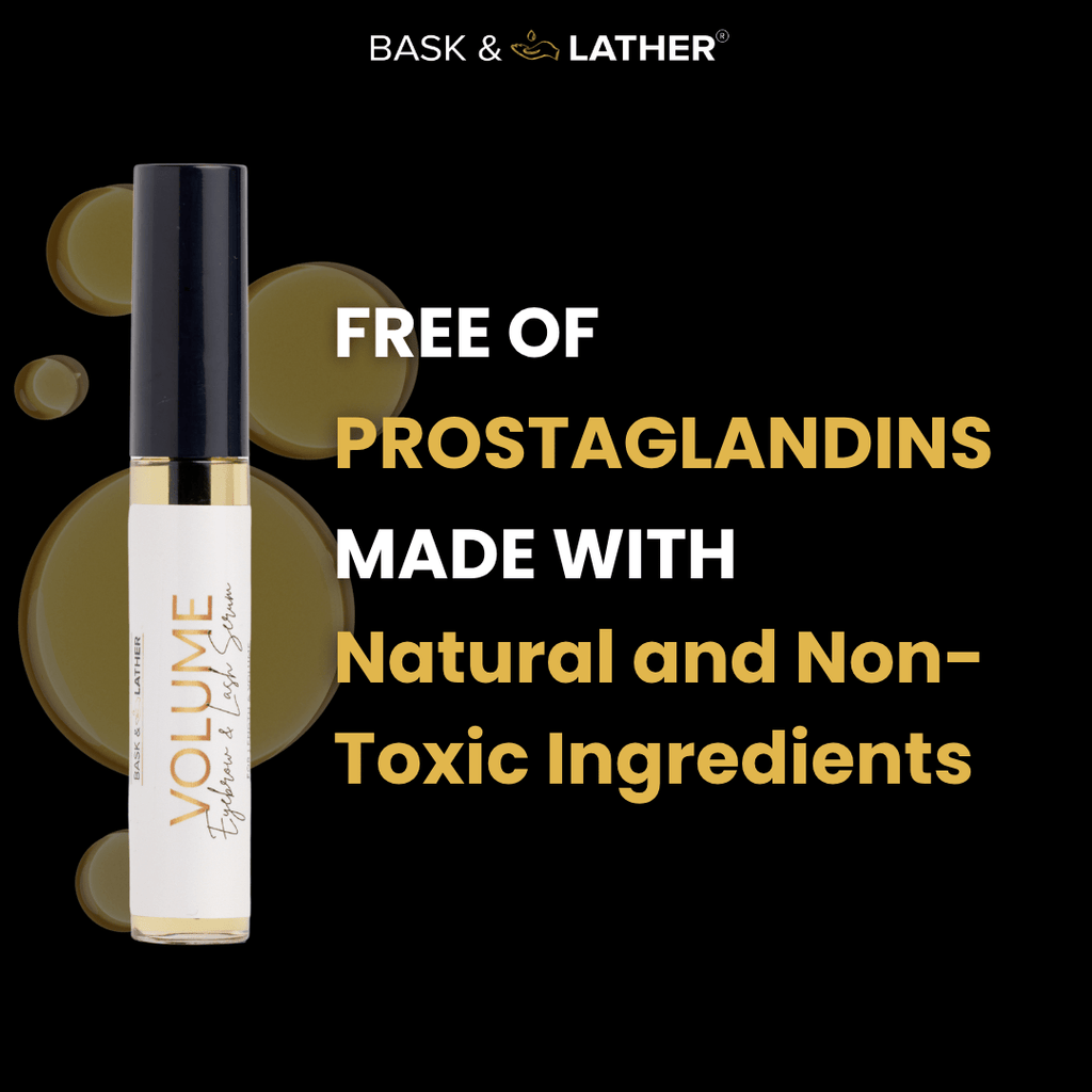 Volume Eyebrow and Eyelash Serum - Bask and Lather Co