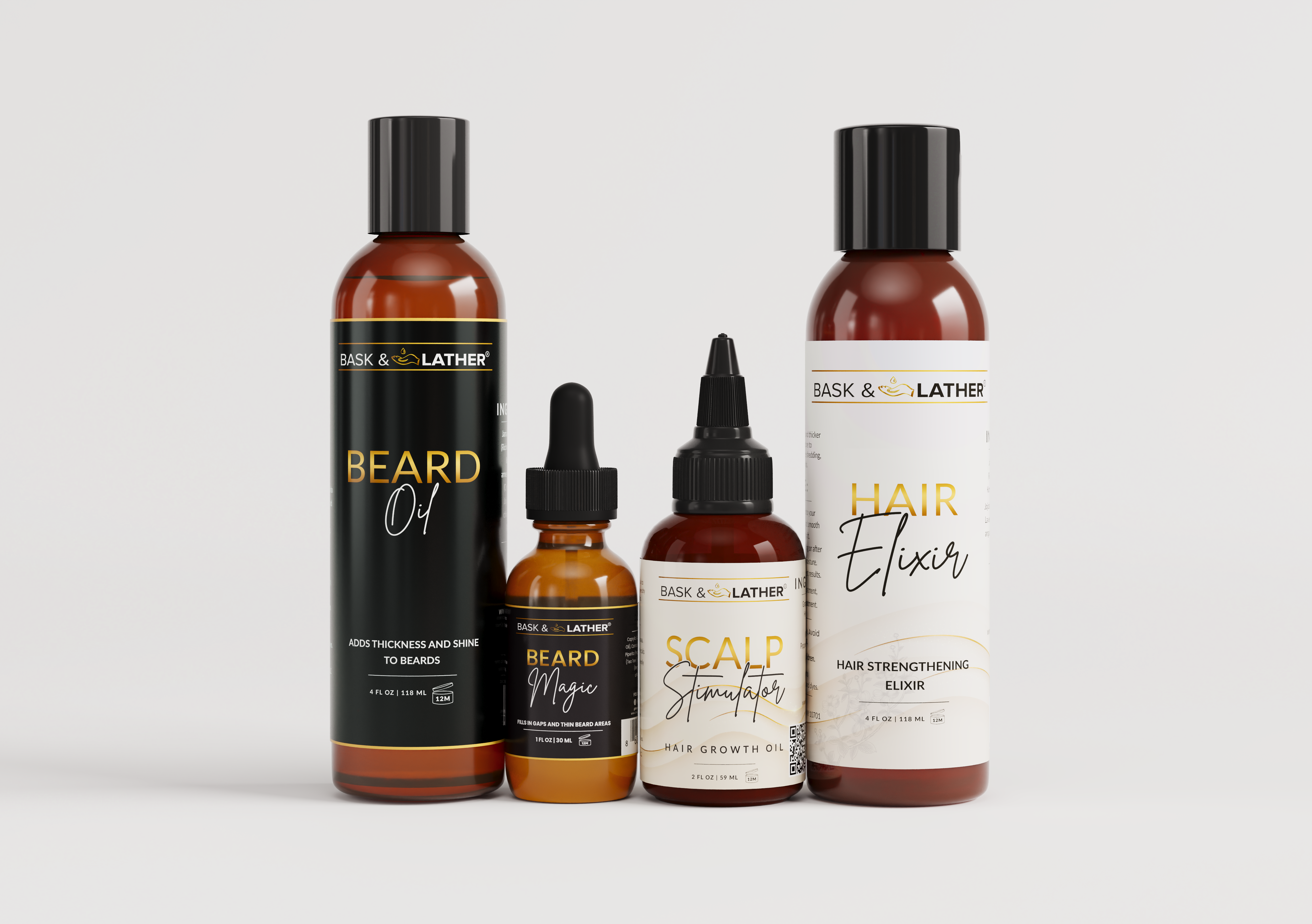 Men's Beard & Hair Growth Bundle image 