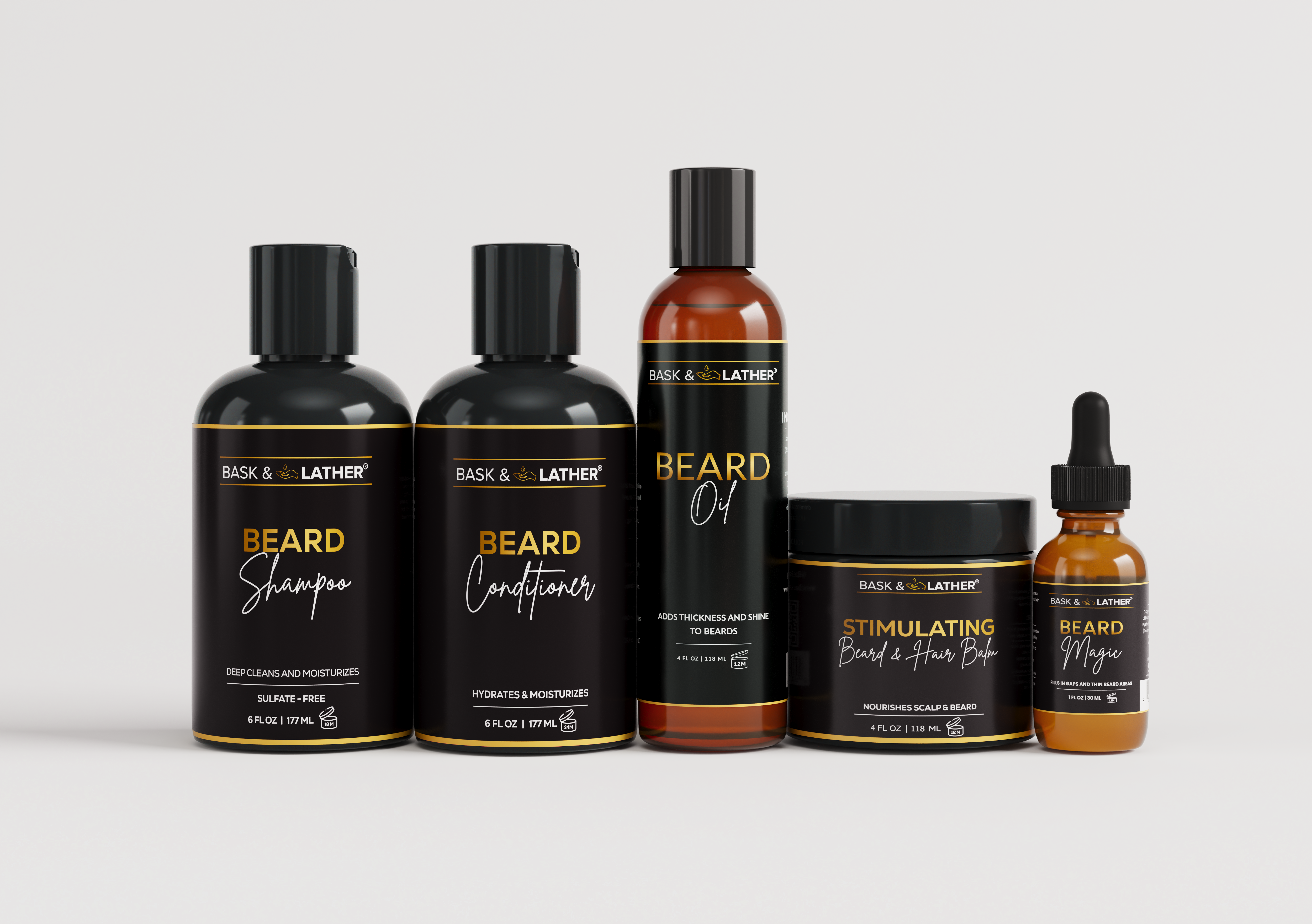 Men’s Healthy Hair and Beard Starter Kit image 