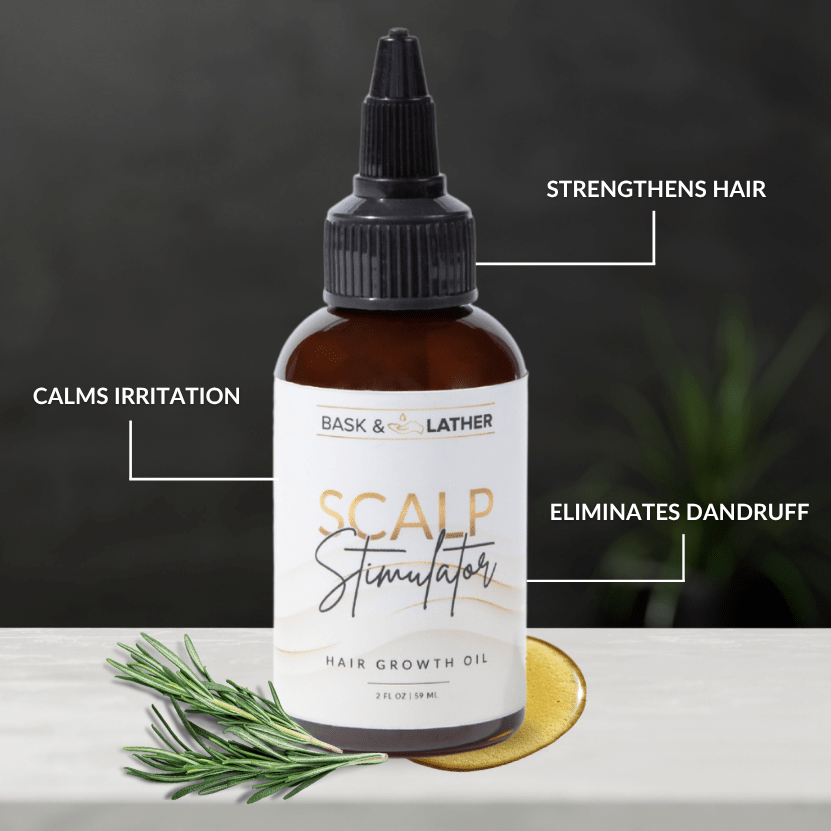 Scalp Stimulator | Hair Growth Oil - Bask and Lather Co