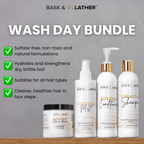 Wash Day Bundle - Limited Time Offer - Bask and Lather Co