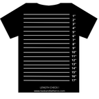 Length Check T Shirt - Bask and Lather Co