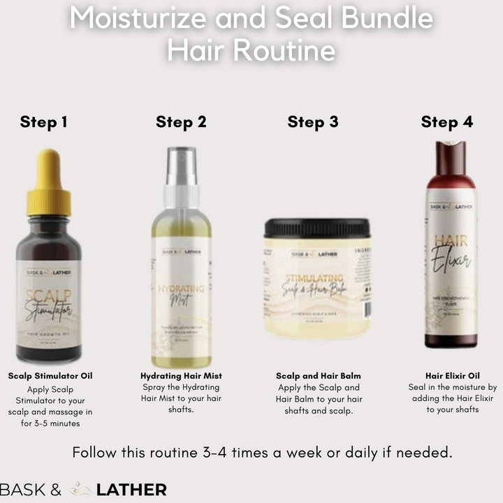 moisturize and seal bundle how to use