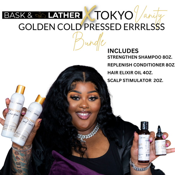 Tokyo Vanity Bundle- Golden Cold Pressed Errrlsss/Oils