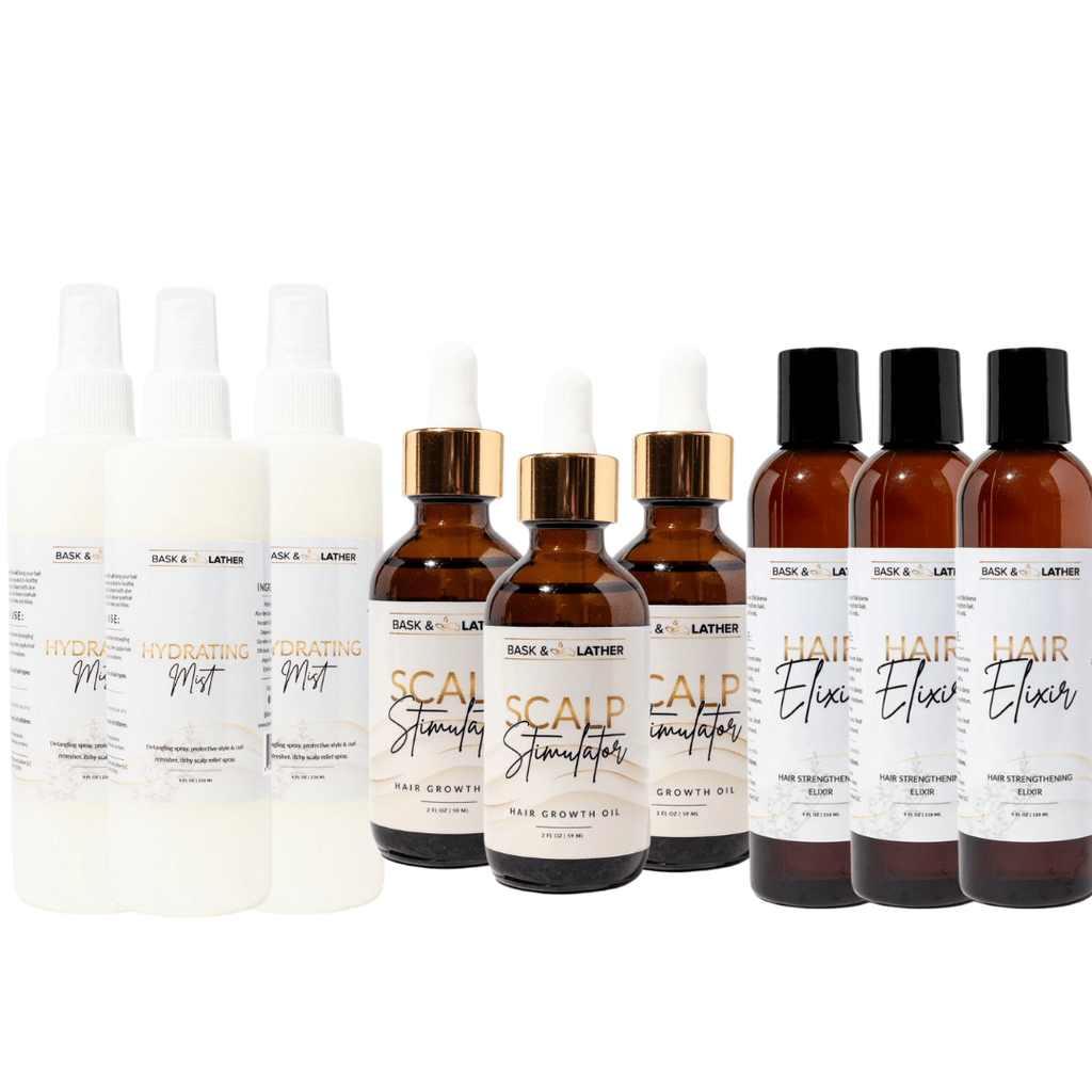 HYDRATED & HEALTHY BUNDLE - 3 MONTH SUPPLY - Bask and Lather Co